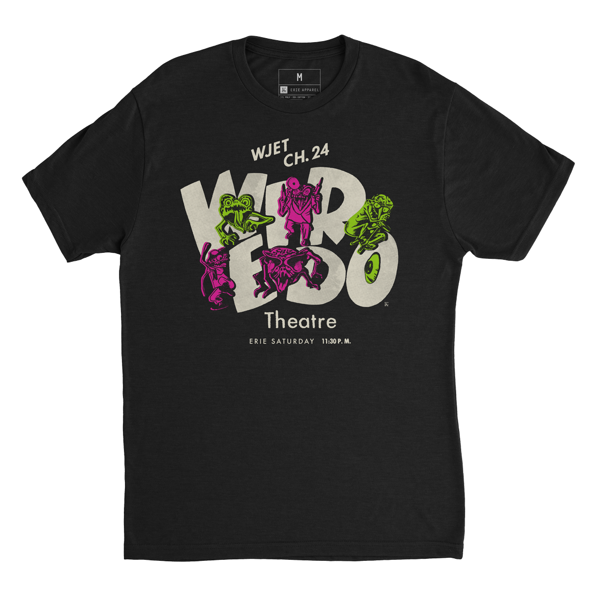 Weirdo Theatre Tee – Erie Apparel