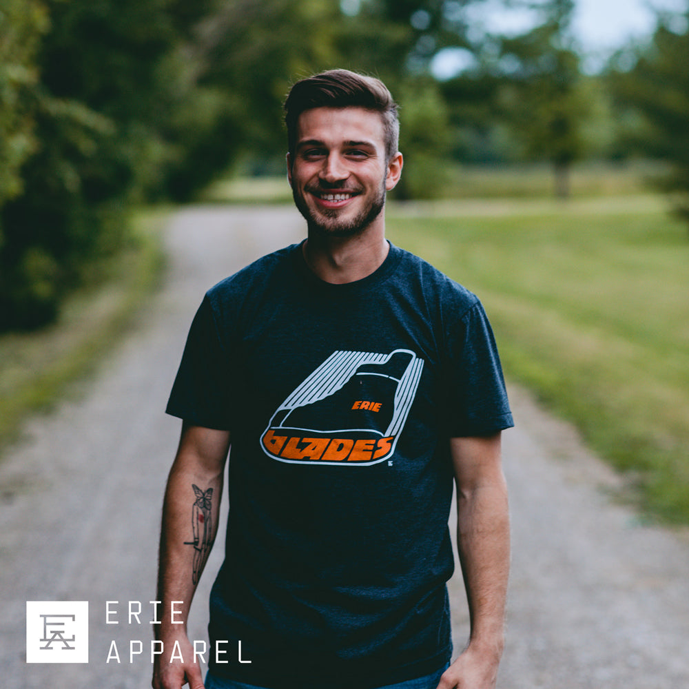 Erie Blades Vintage Tee