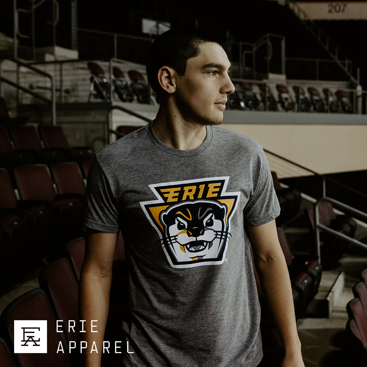 Erie Otters Keystone Logo Tee