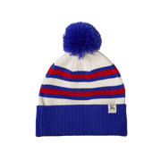 Buffalo Team Stripe Pom Beanie