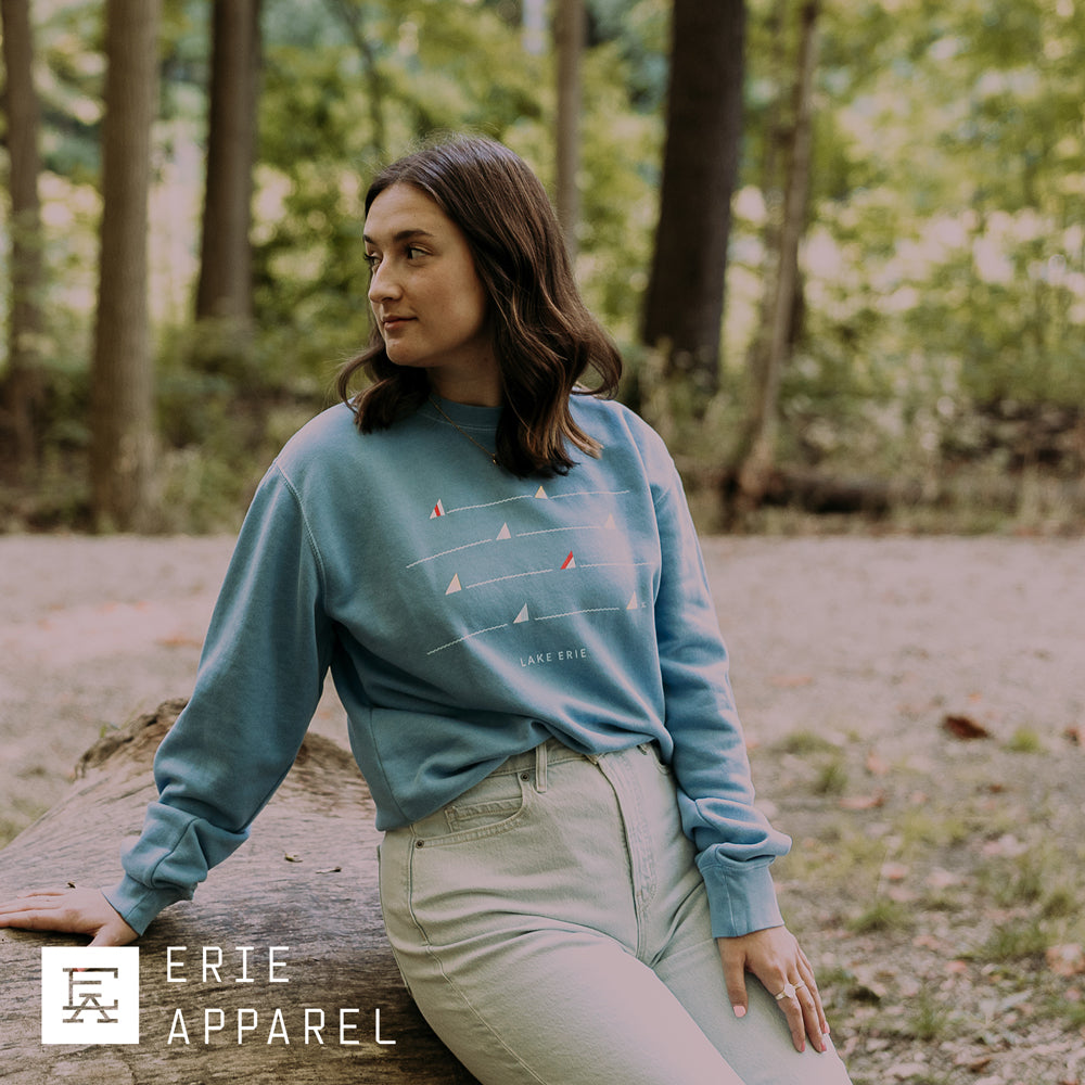 Lake Erie Sails Crewneck
