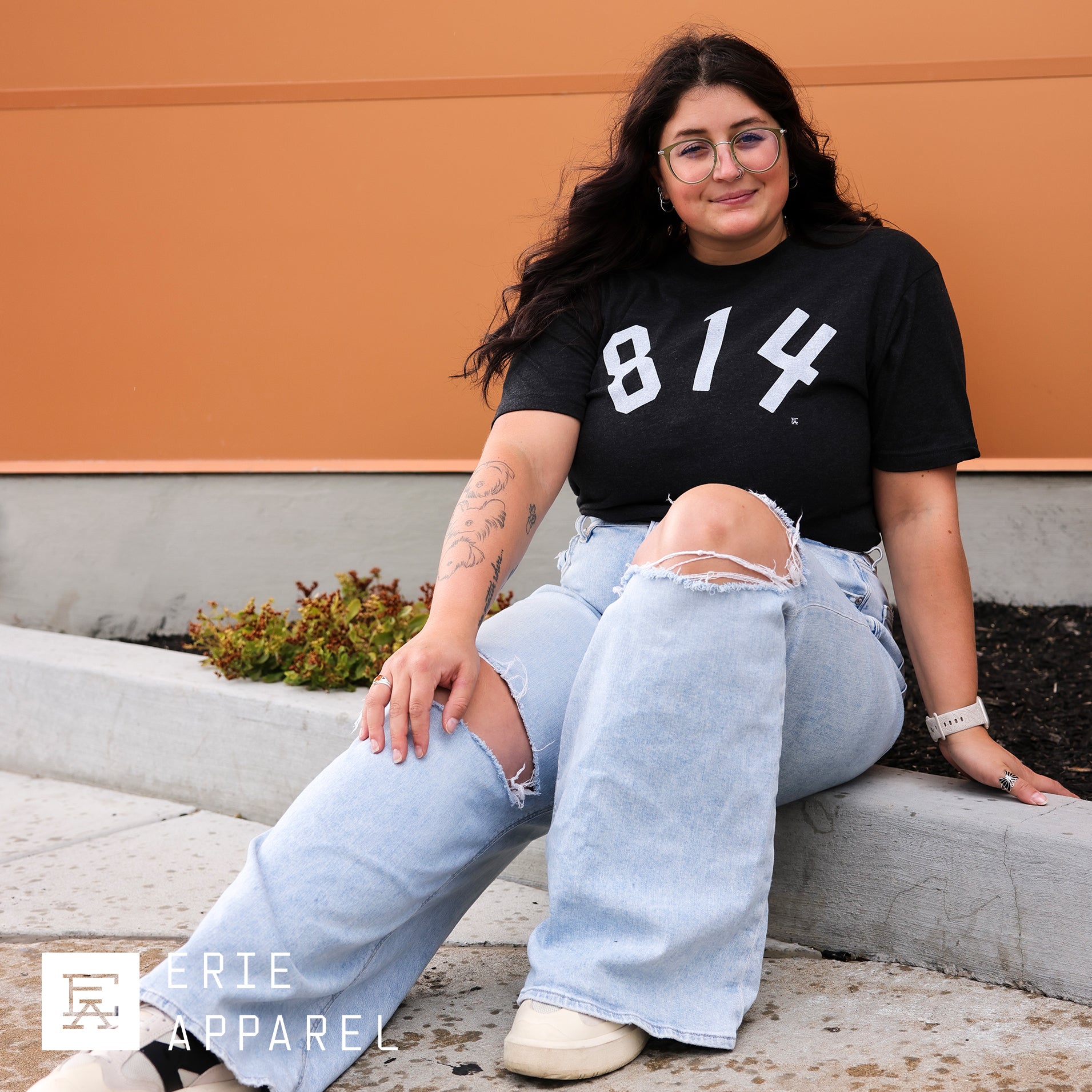 トレシャツ 814 Basic Tee - Black – Erie Apparel