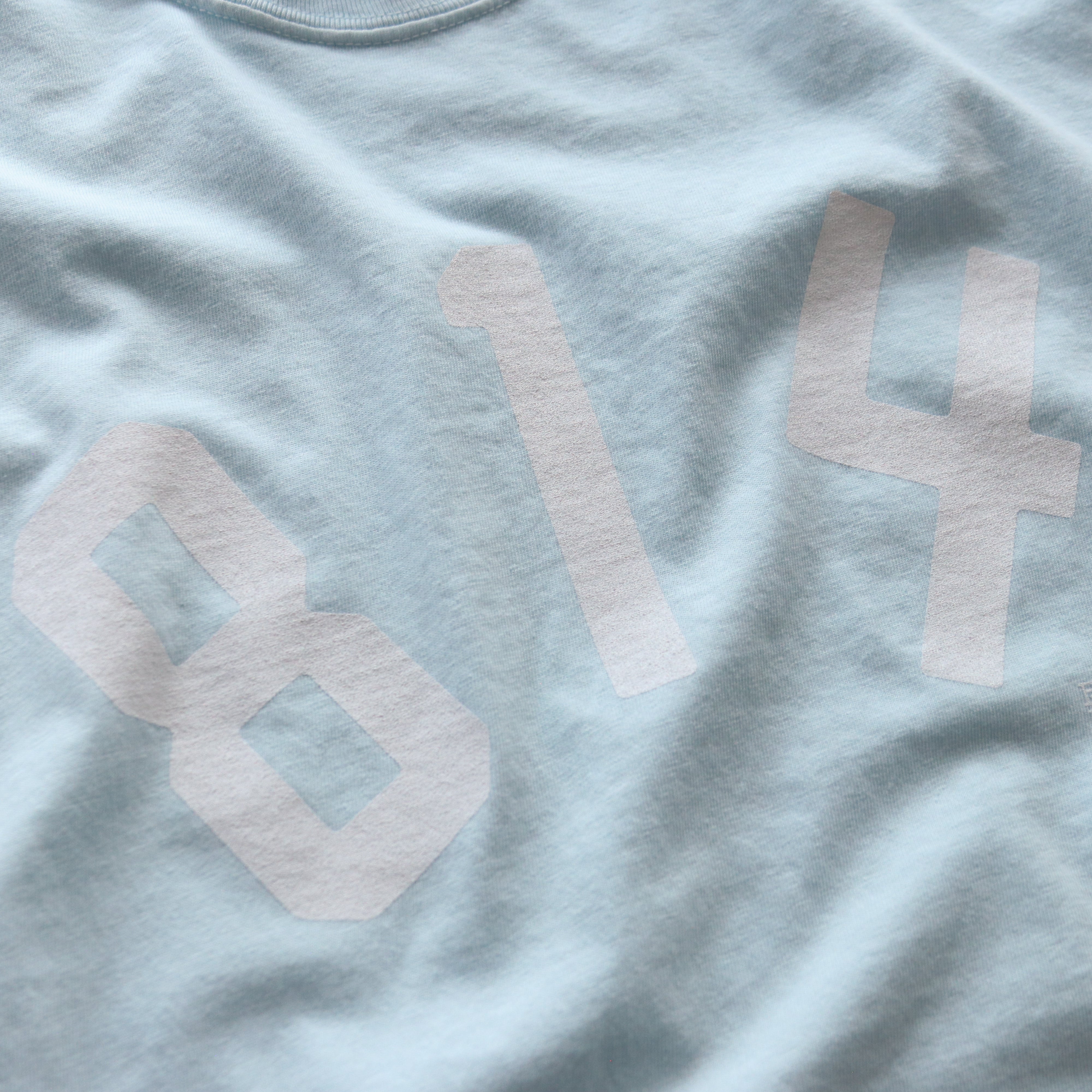 814 Basic Tee - Ice Blue