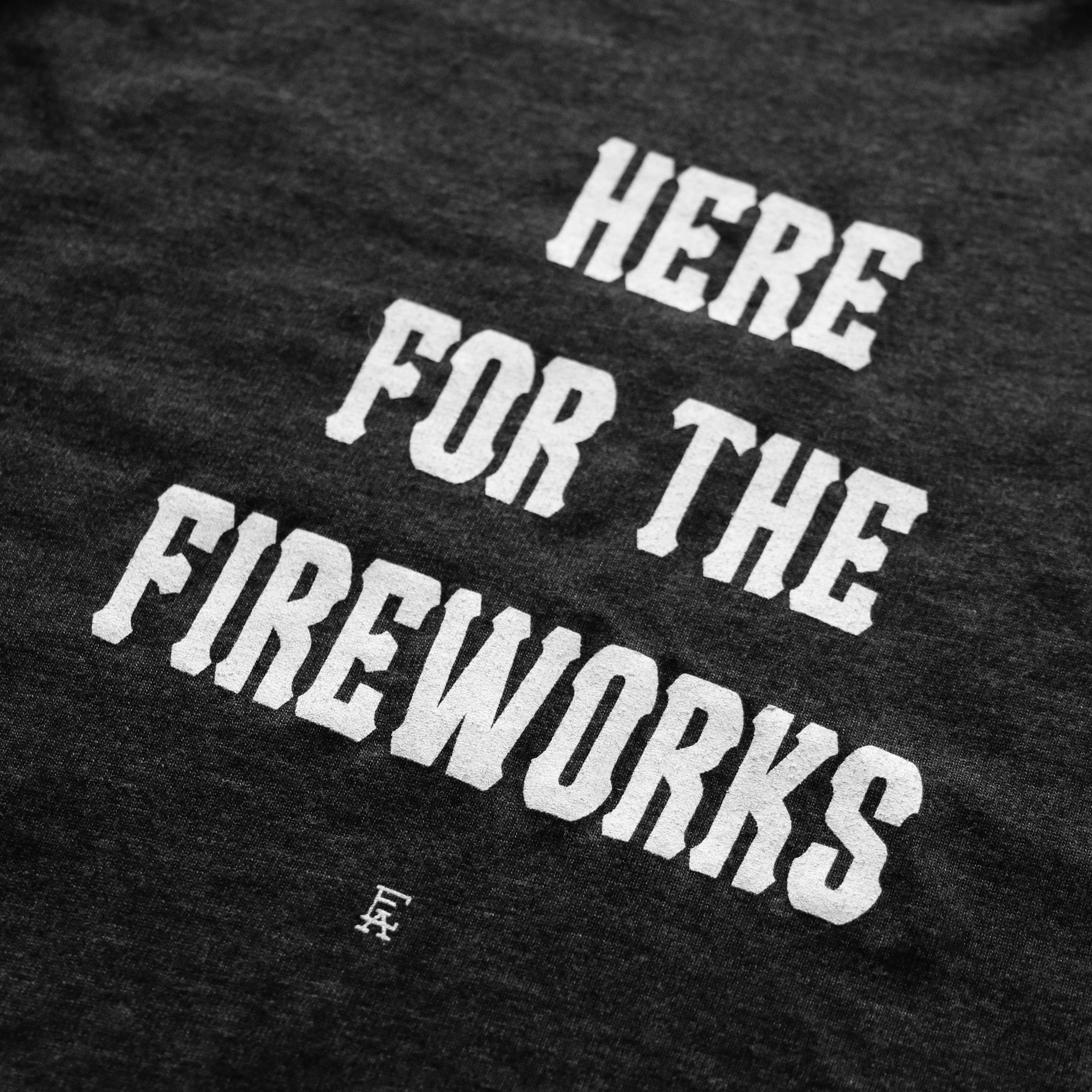 Here for the Fireworks Toddler Tee