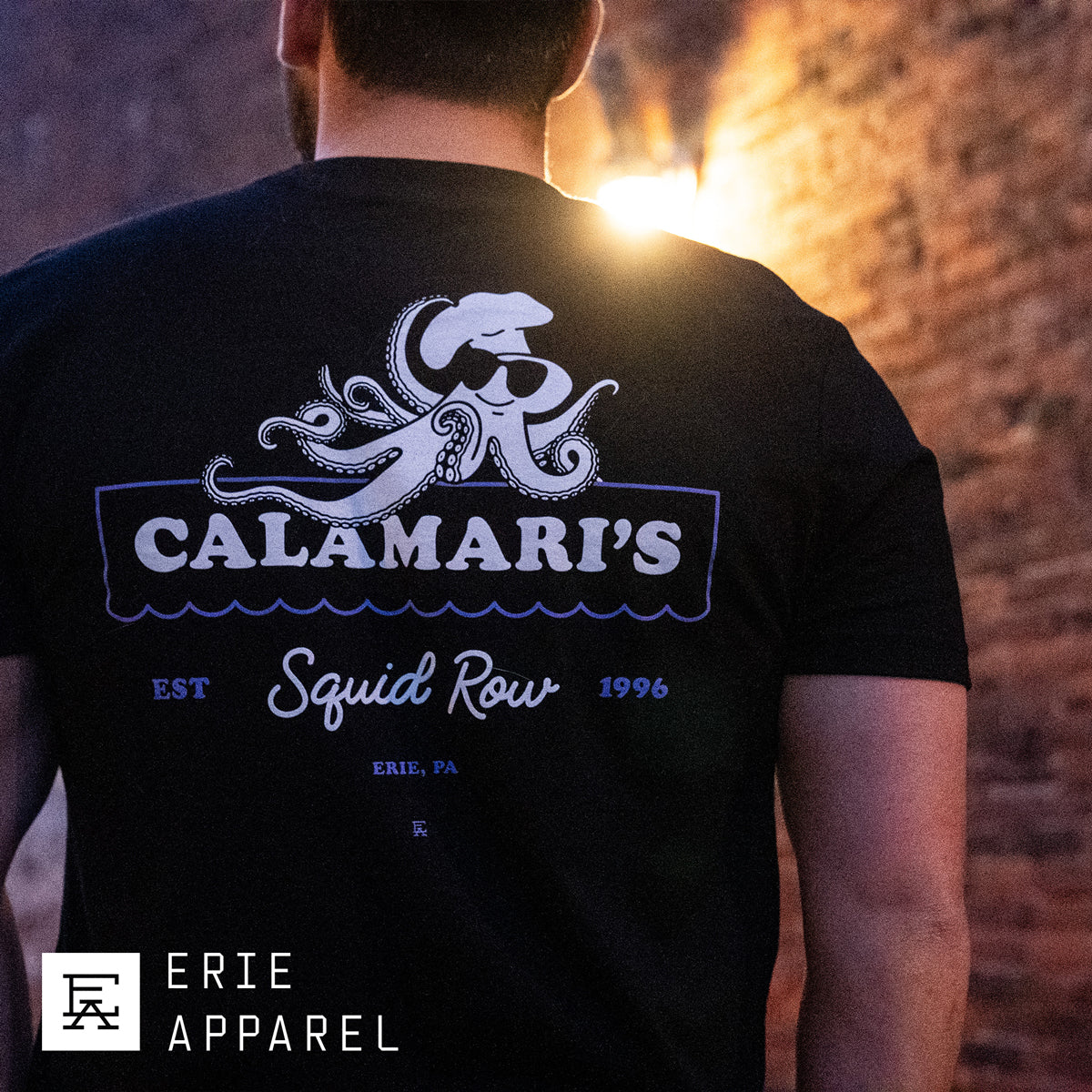 Calamari's Squid Row Tee