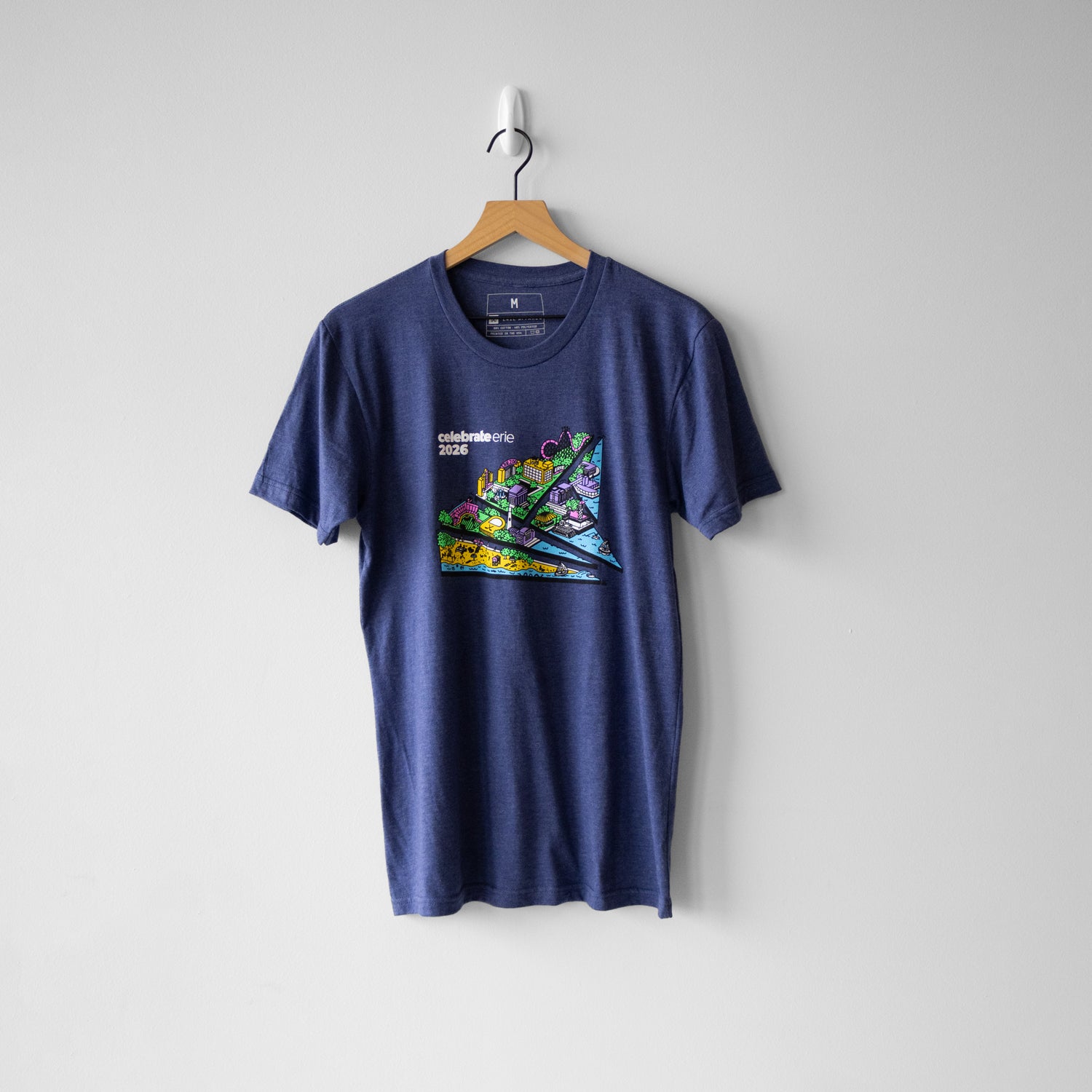 CelebrateErie 2026 Event Tee - Heather Indigo