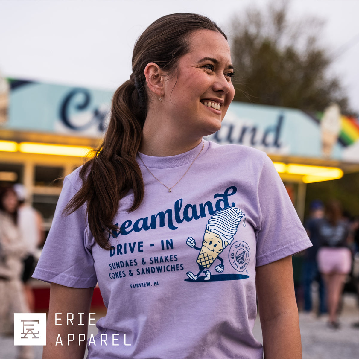 Creamland Drive-In Tee