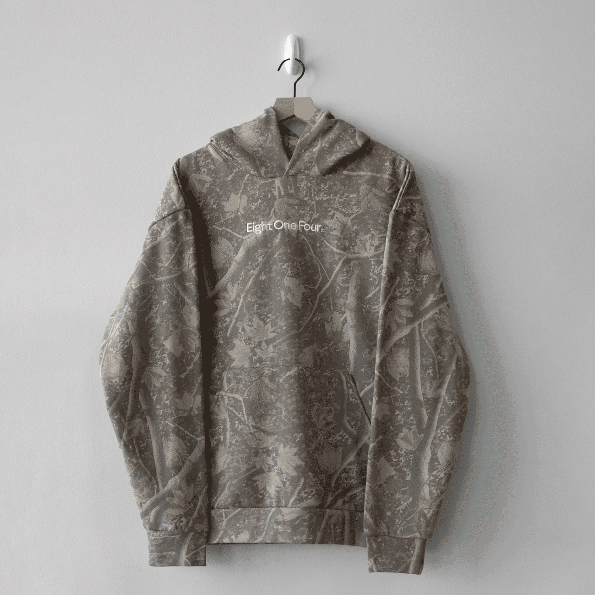 Eight One Four Camo Hoodie