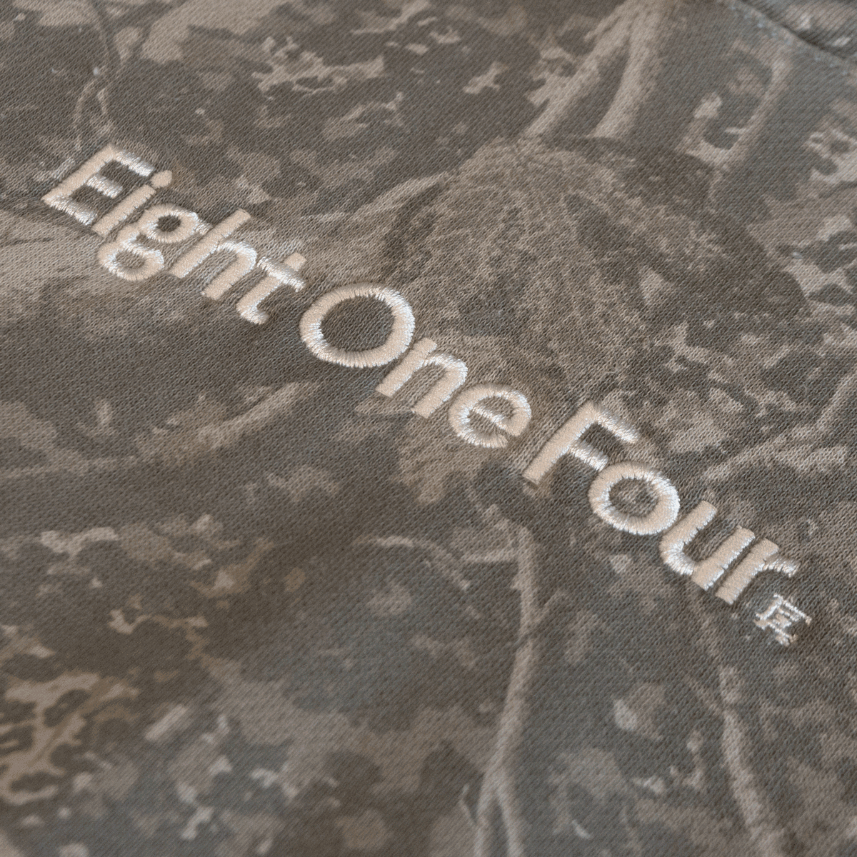 Eight One Four Camo Hoodie