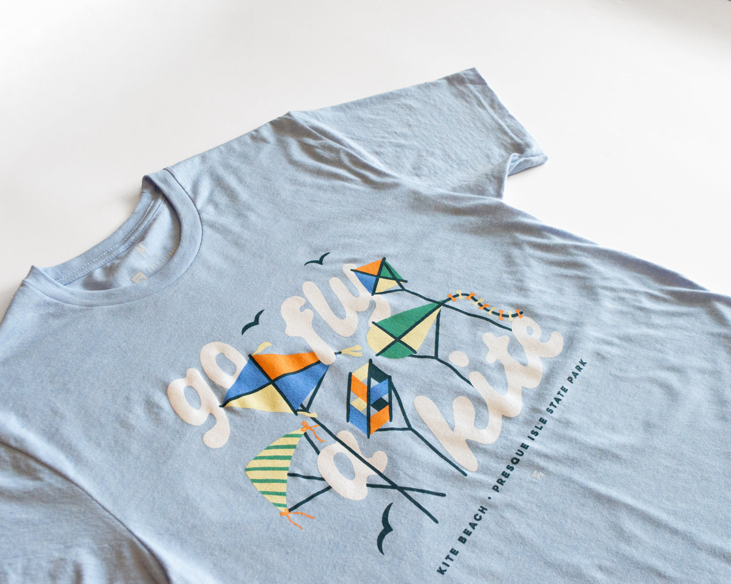 Presque Isle Kite Beach Tee
