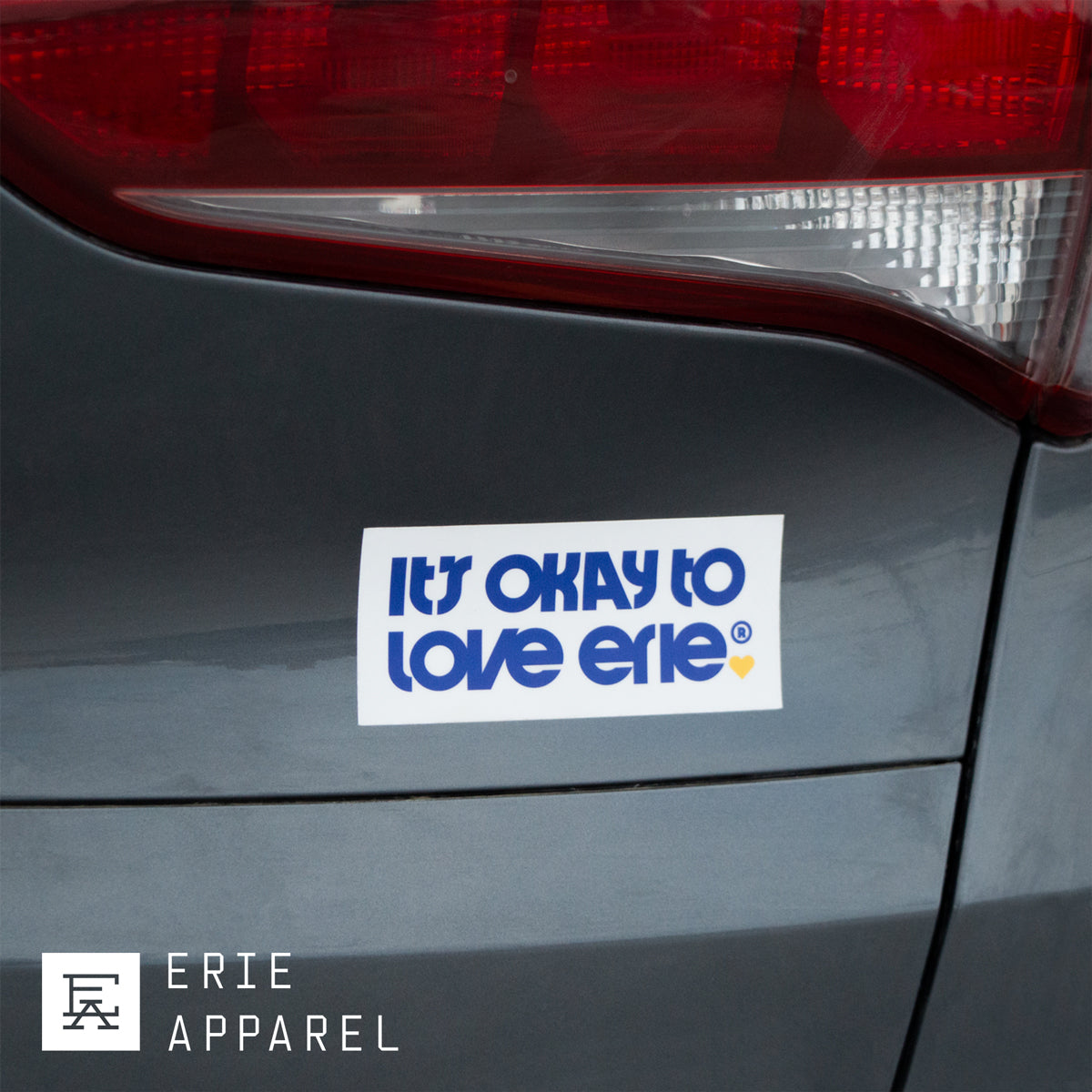It's Okay to Love Erie® Sticker