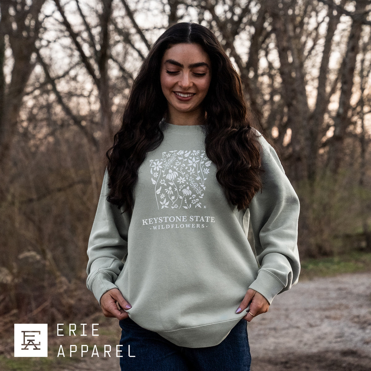 Keystone State Wildflowers Crewneck