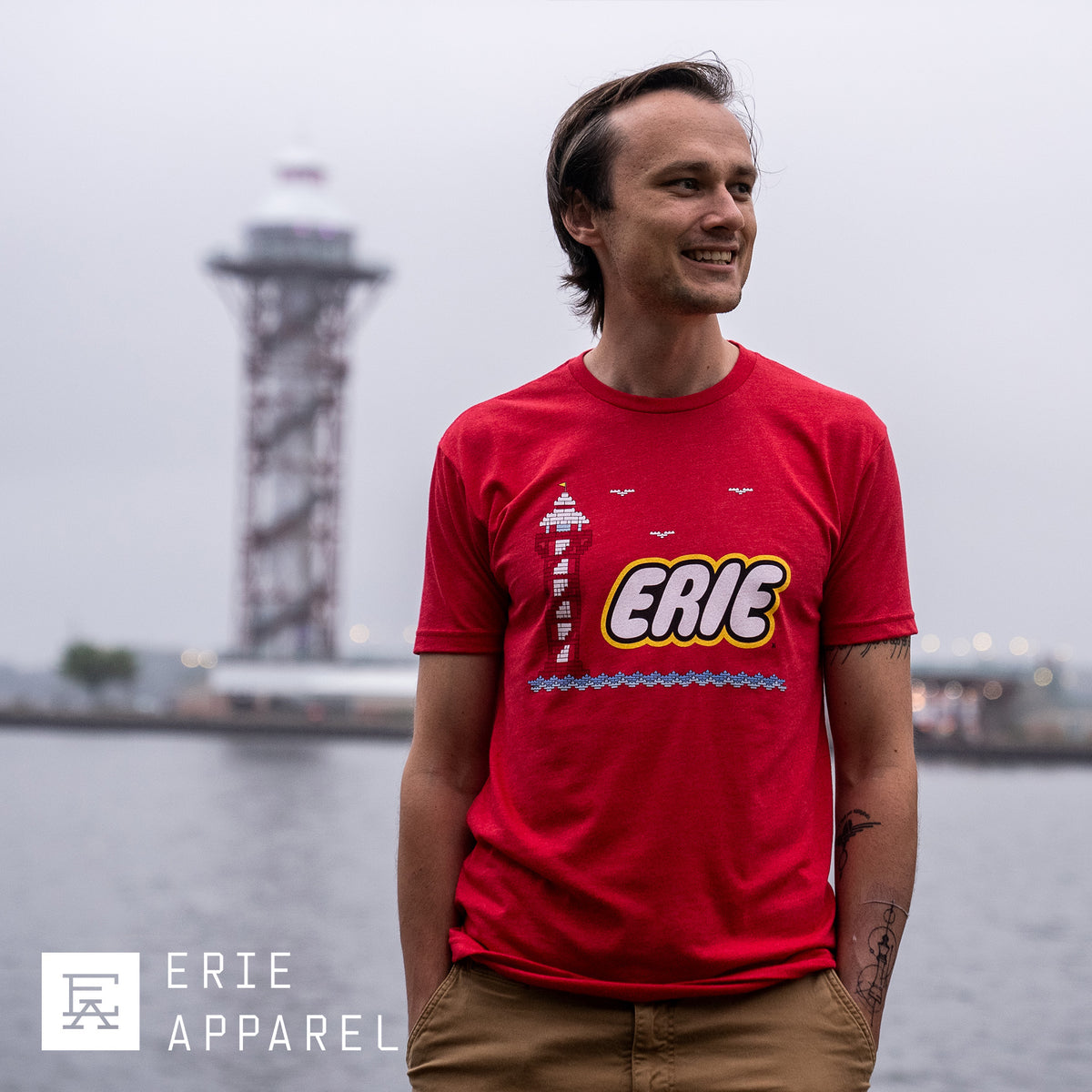 Erie Blocks Tee