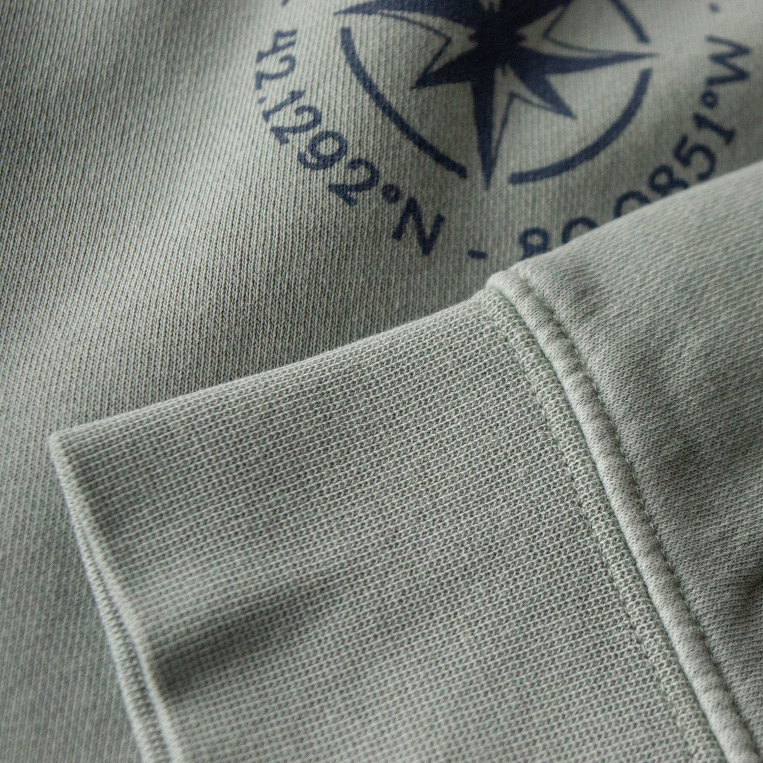 Vintage Lake Erie Map Crewneck