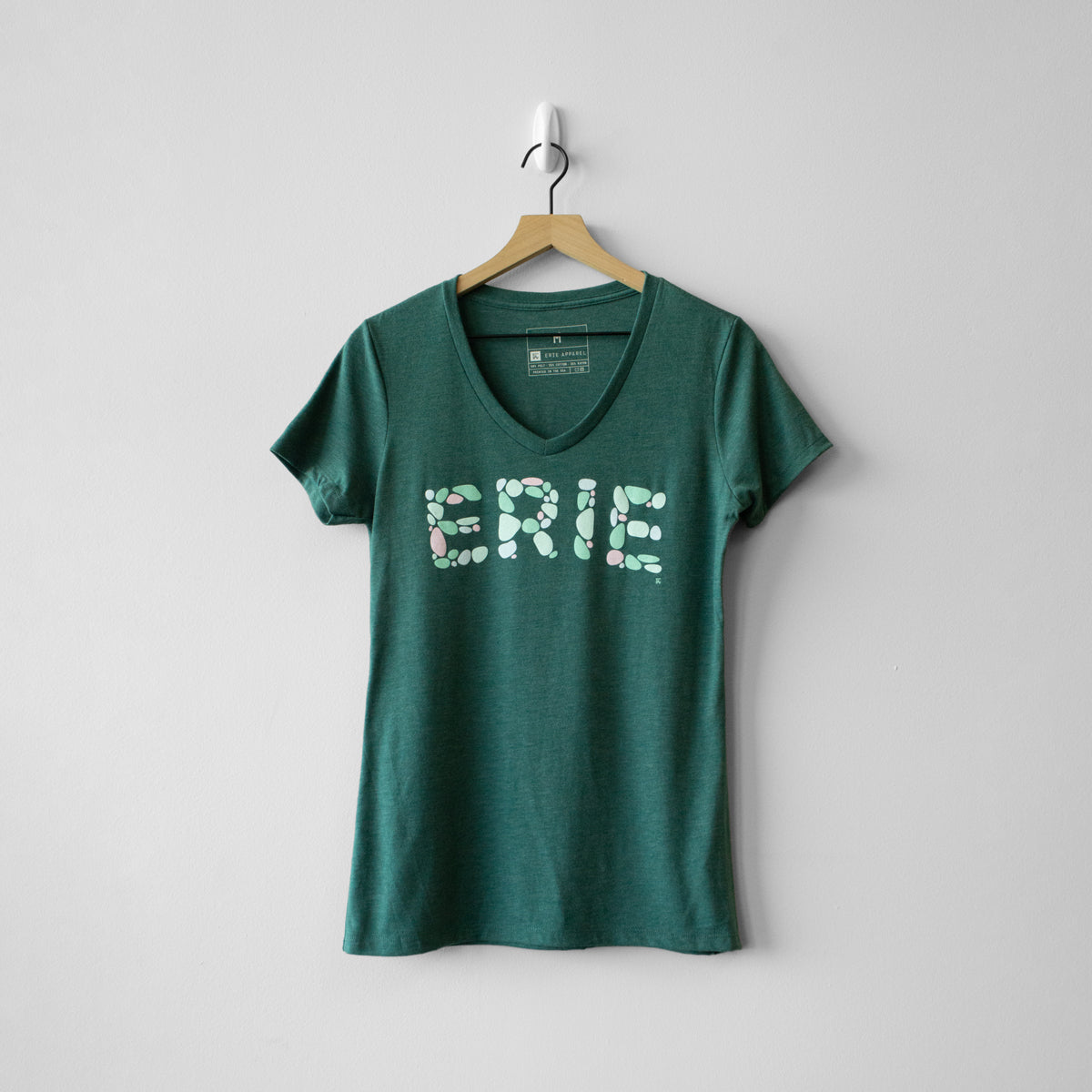 Erie Beach Glass Women's V-Neck