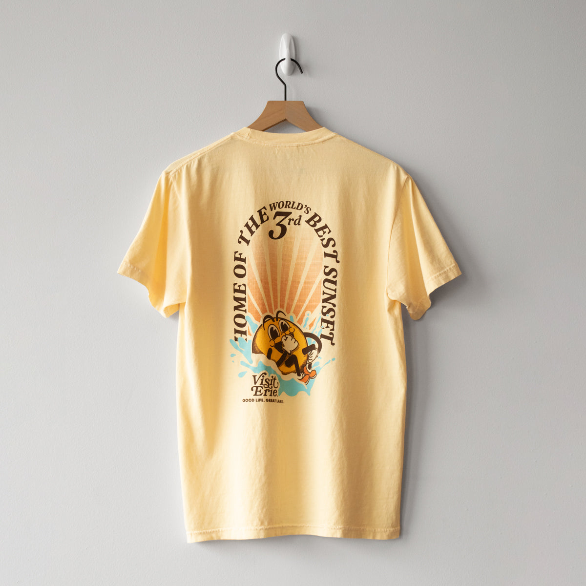 World's 3rd Best Sunsets Cannonball Tee – Erie Apparel