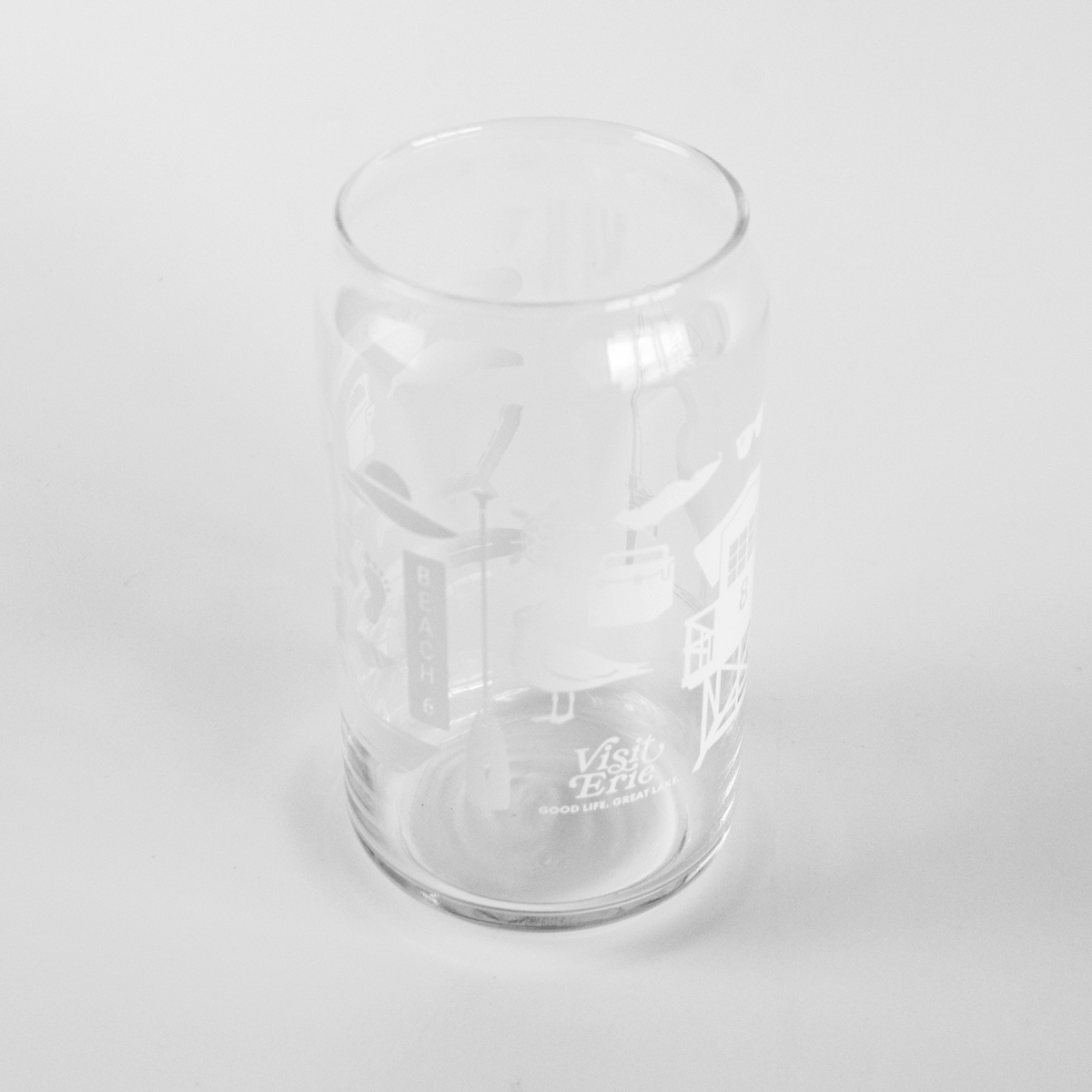 Lake Life Icons Pint Glass