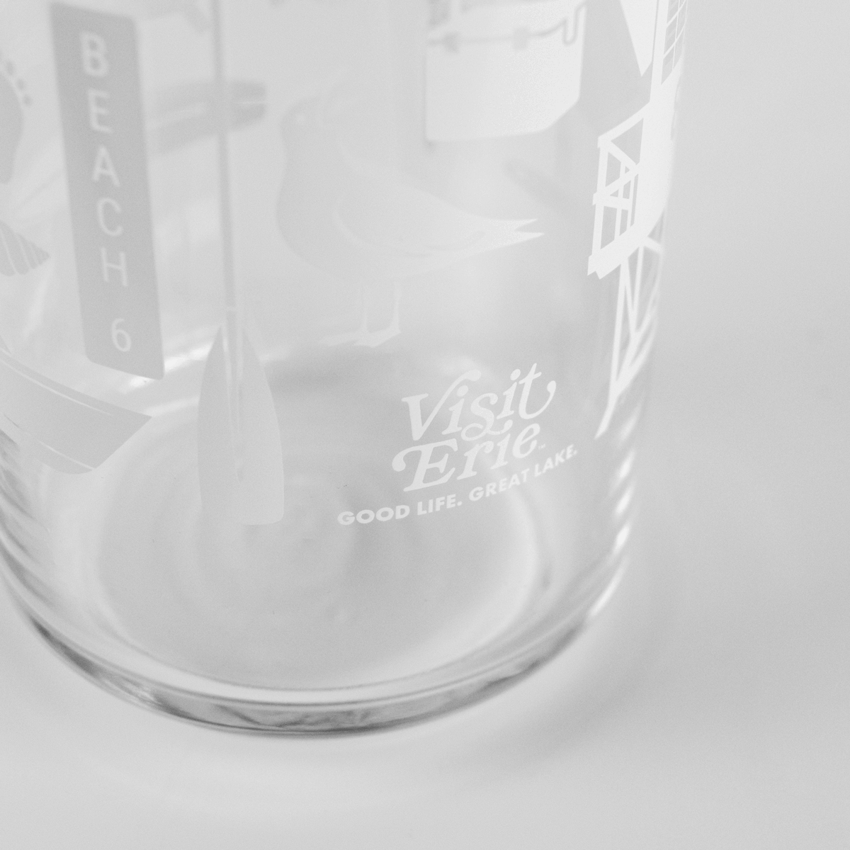 Lake Life Icons Pint Glass