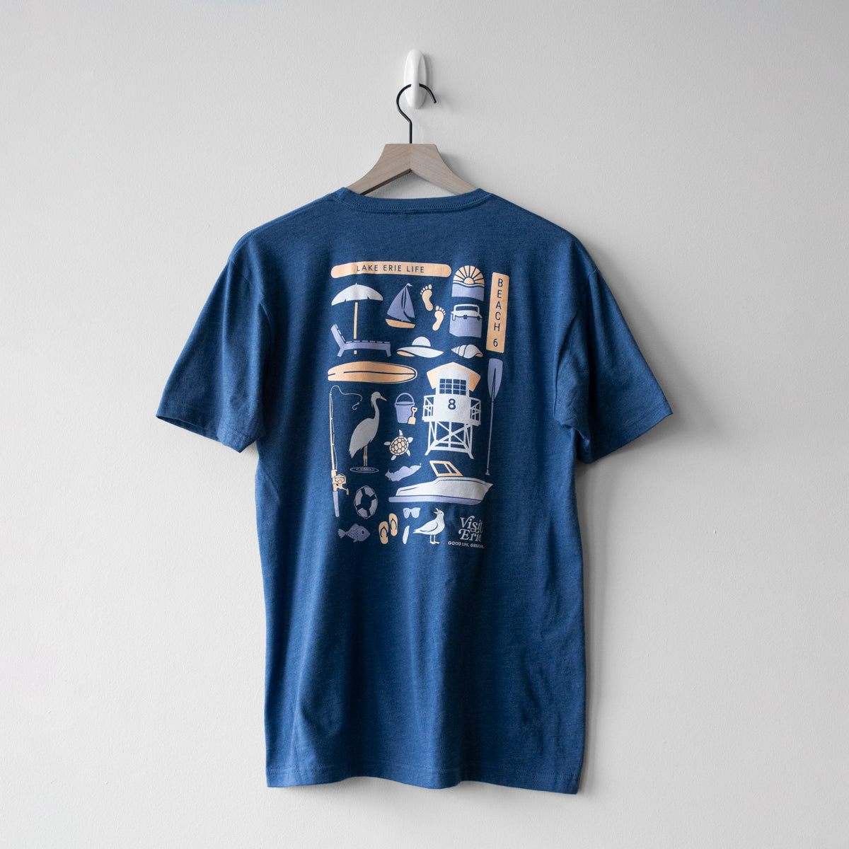 Lake Life Icons Tee