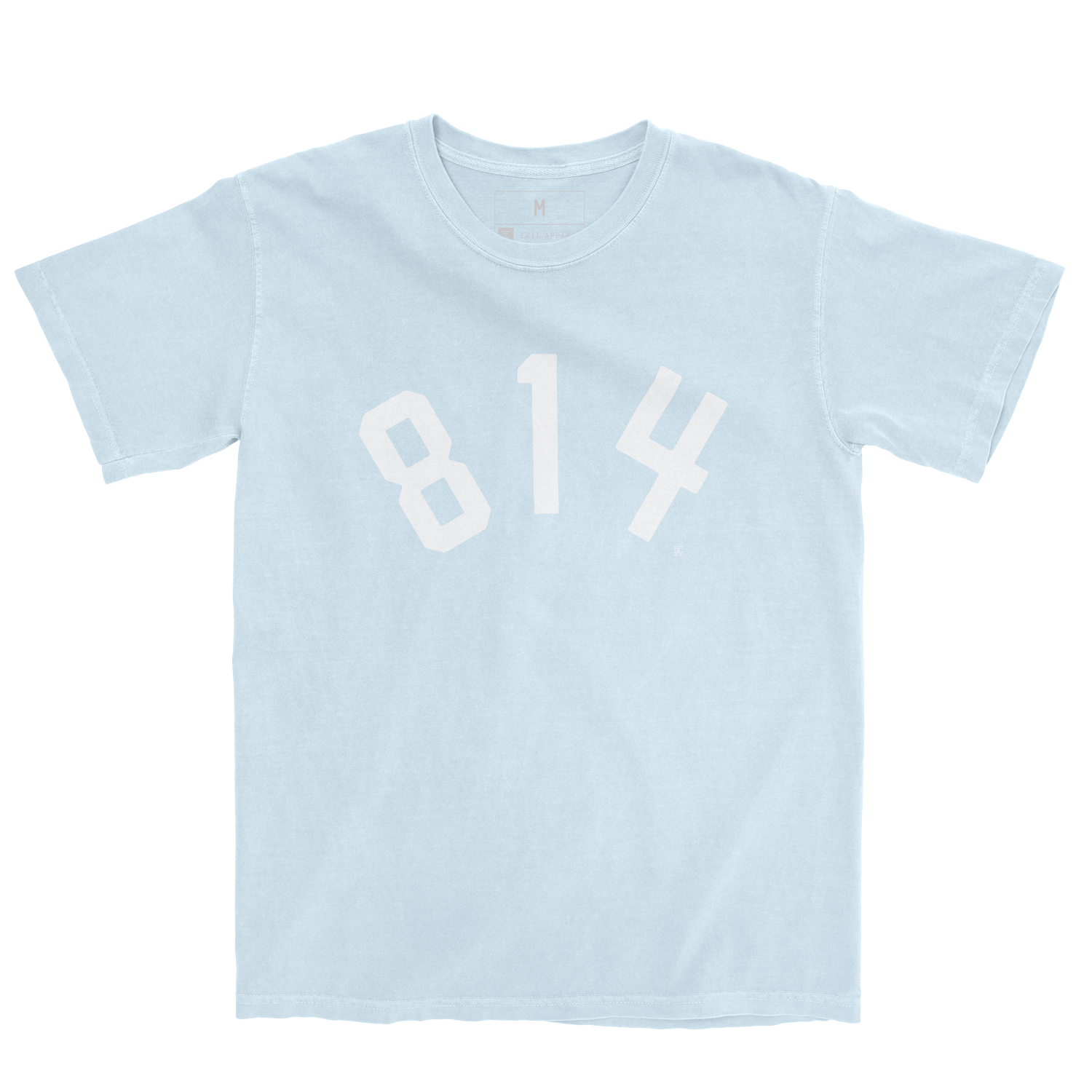 814 Basic Tee - Ice Blue