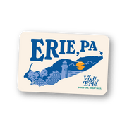 It's All in Erie Sticker