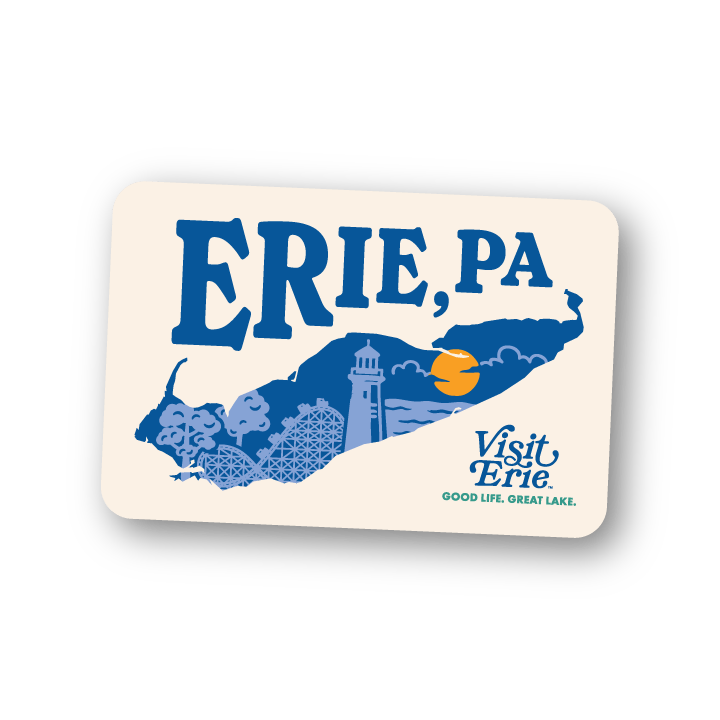 It's All in Erie Sticker