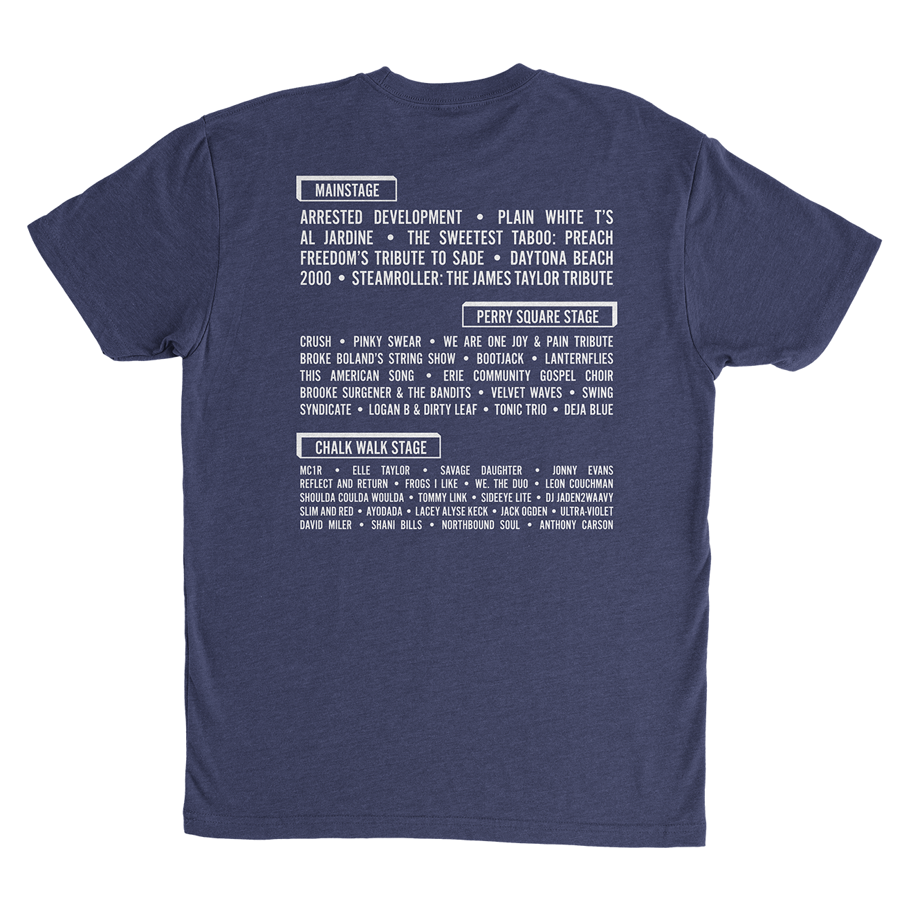 CelebrateErie 2026 Event Tee - Heather Indigo
