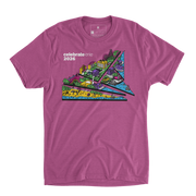 CelebrateErie 2026 Event Tee - Heather Magenta