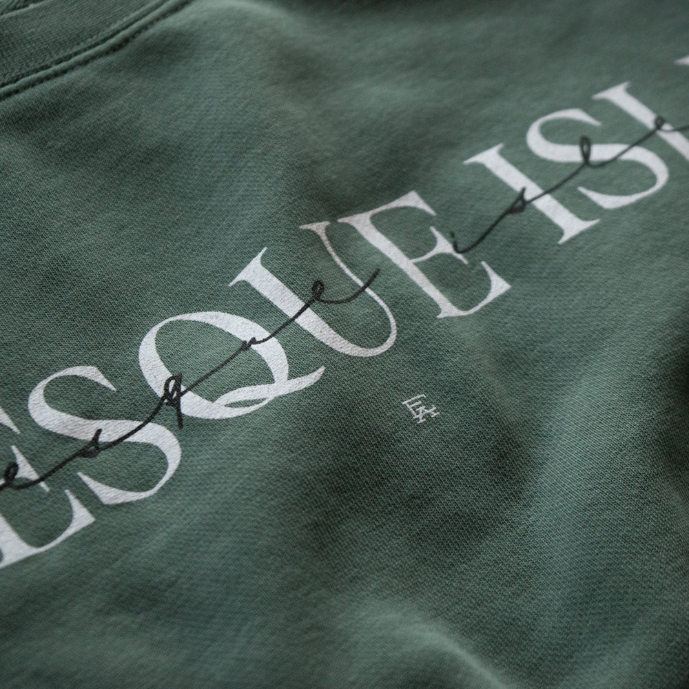 Presque Isle Script Crewneck