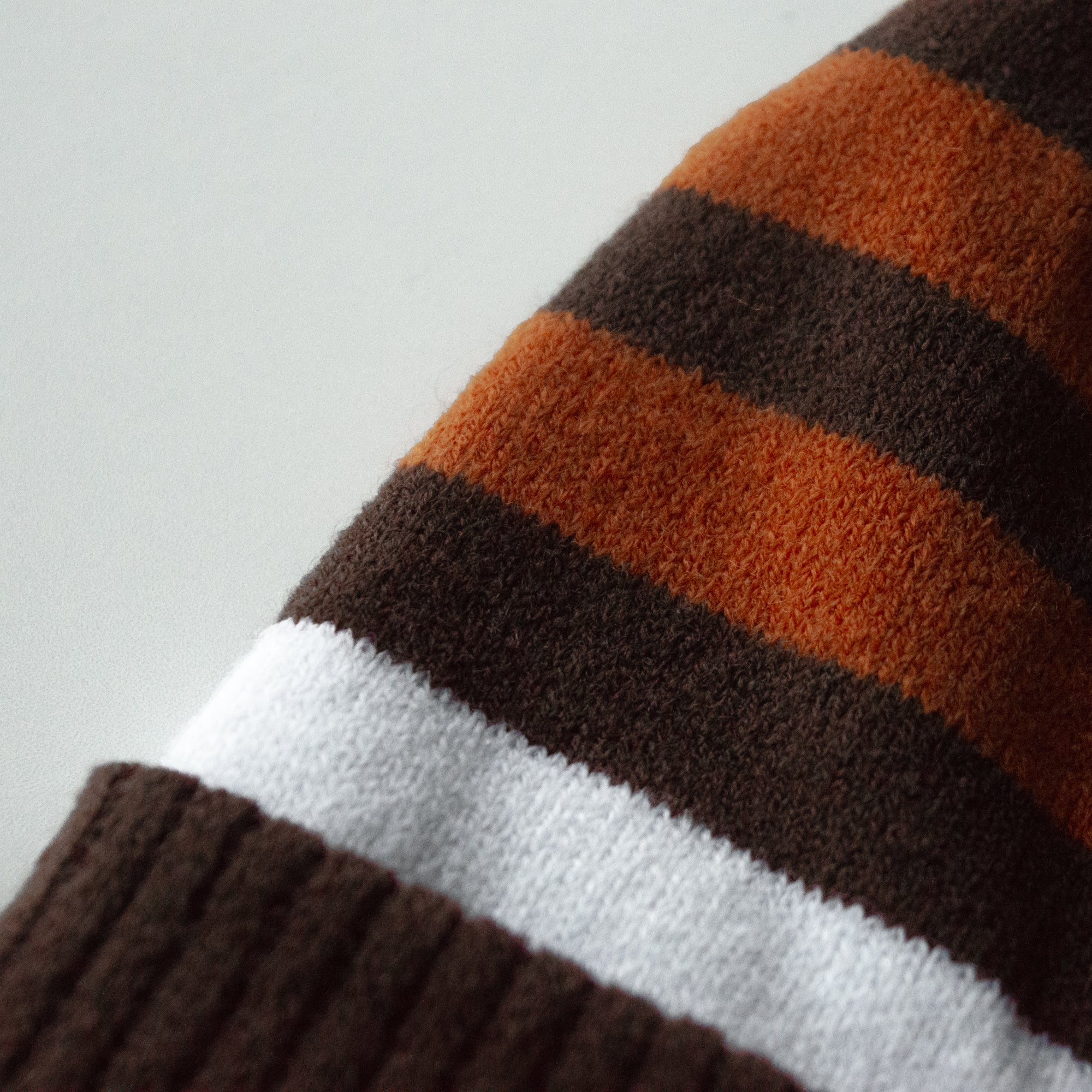Cleveland Team Stripe Pom Beanie