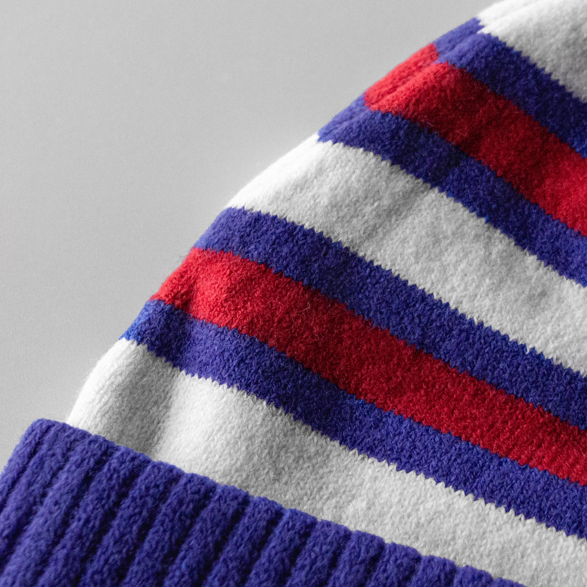 Buffalo Team Stripe Pom Beanie