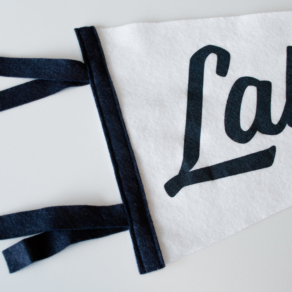 Lake Erie Script Pennant