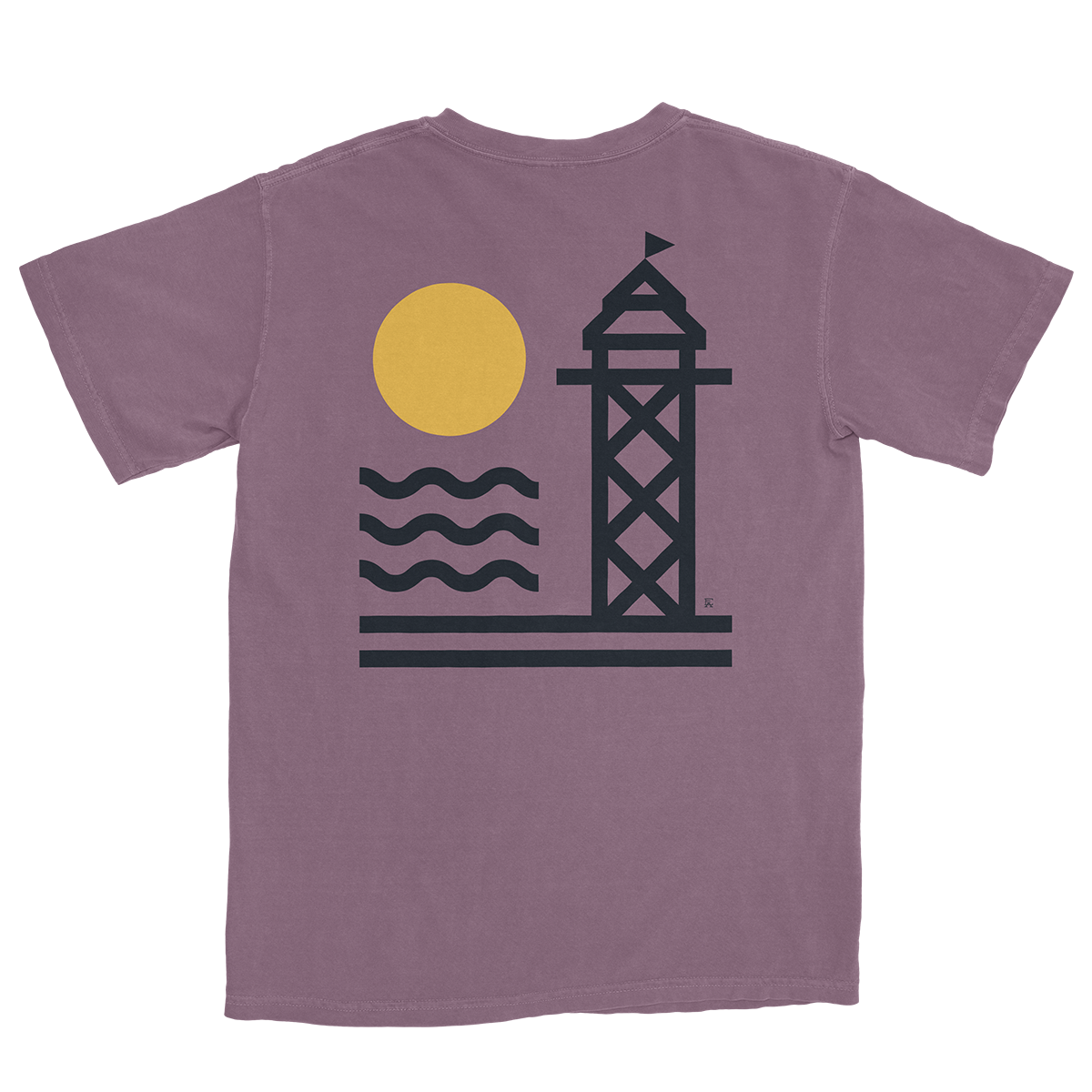 Dobbins Landing Tee - Wine