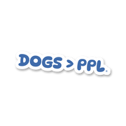 Dogs > PPL Sticker