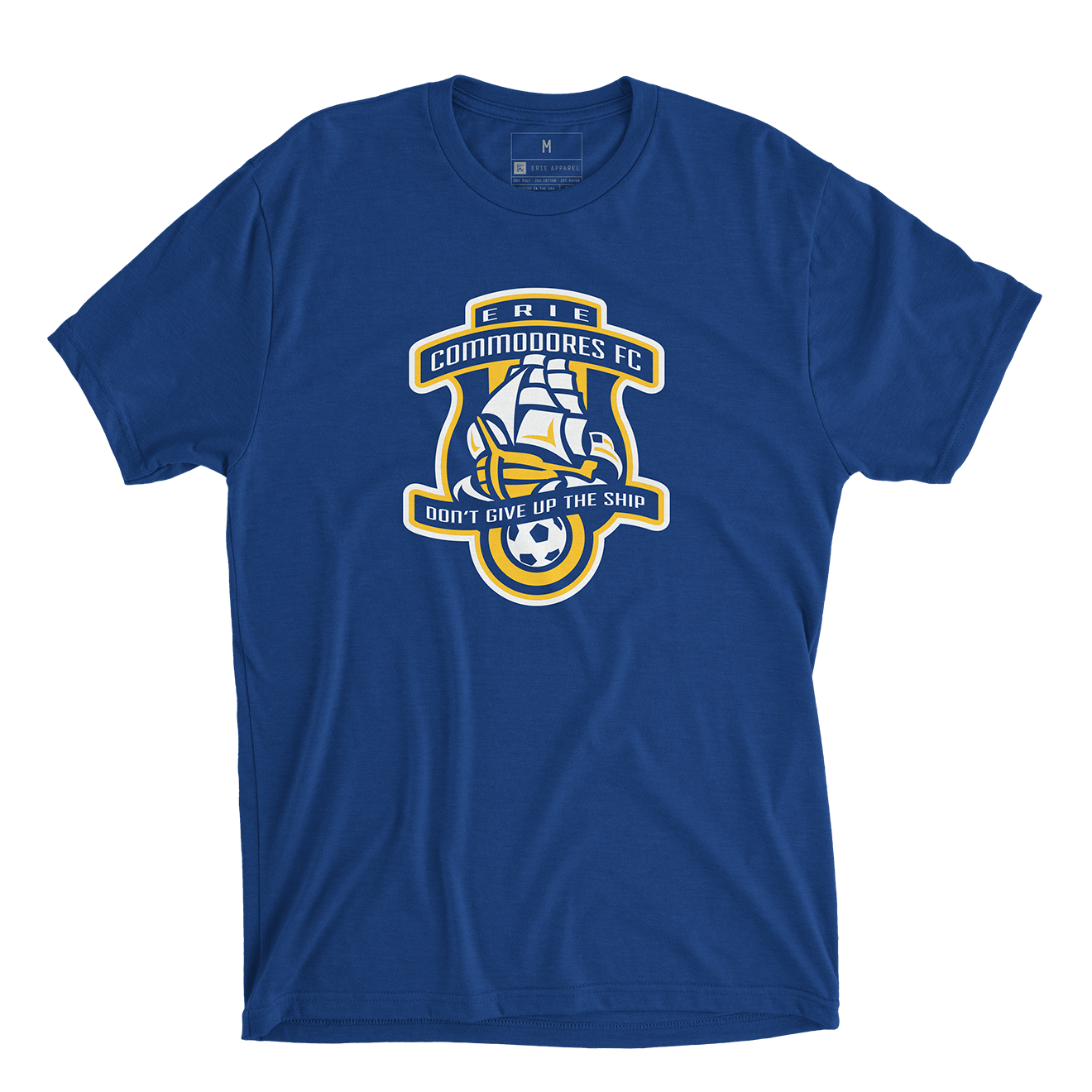 Erie Commodores Logo Tee