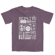 Erie Collage Tee - Plum