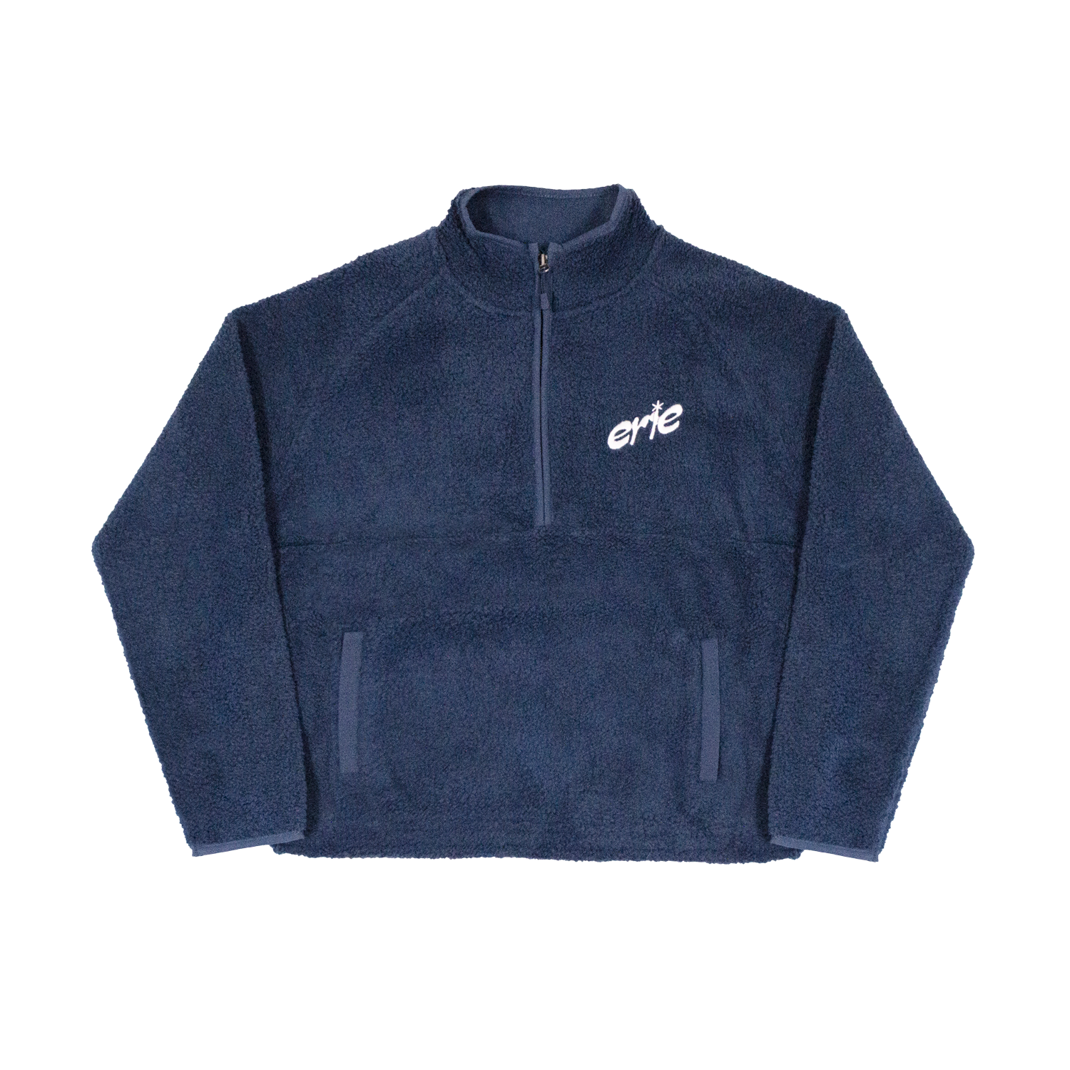 Erie Flurry Ladies Half-Zip Pullover - Navy