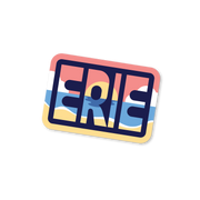 ERIE™ Beach Sticker