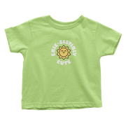 Erie-sistibly Cute Toddler Tee - Lime