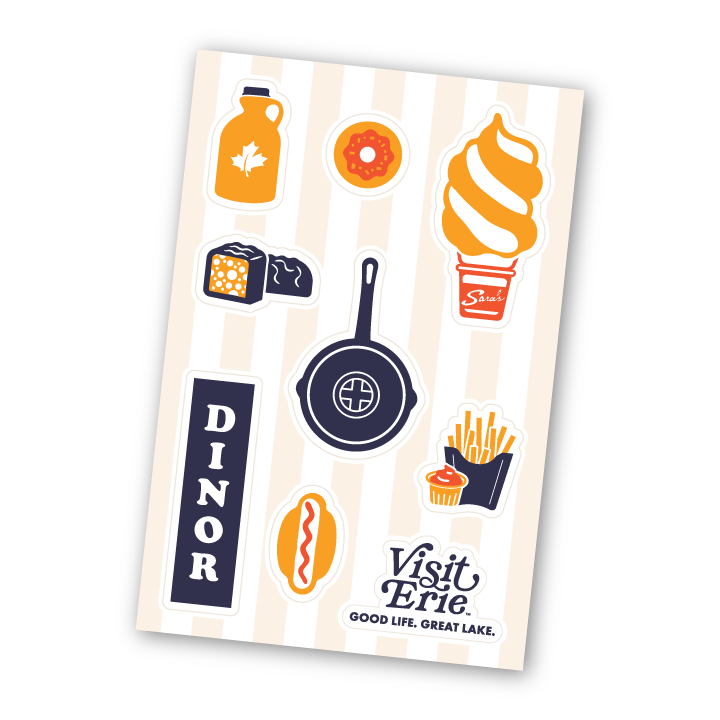 Foodie Favorites Sticker Sheet