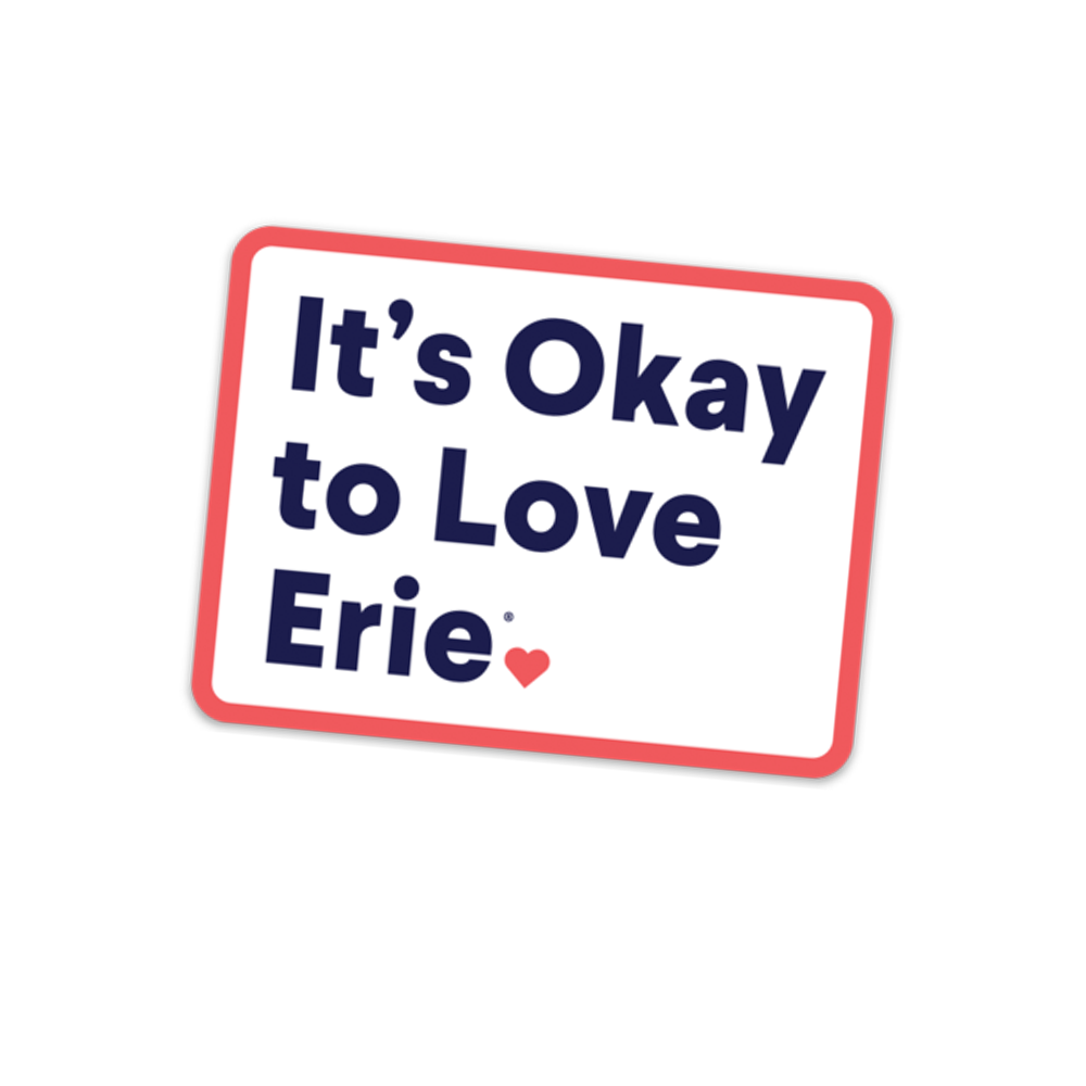 It's Okay to Love Erie® Classic Magnet