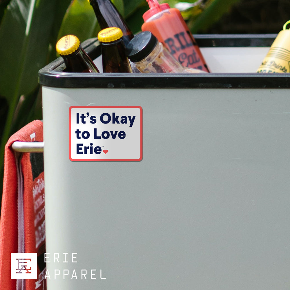 It's Okay to Love Erie® Classic Magnet