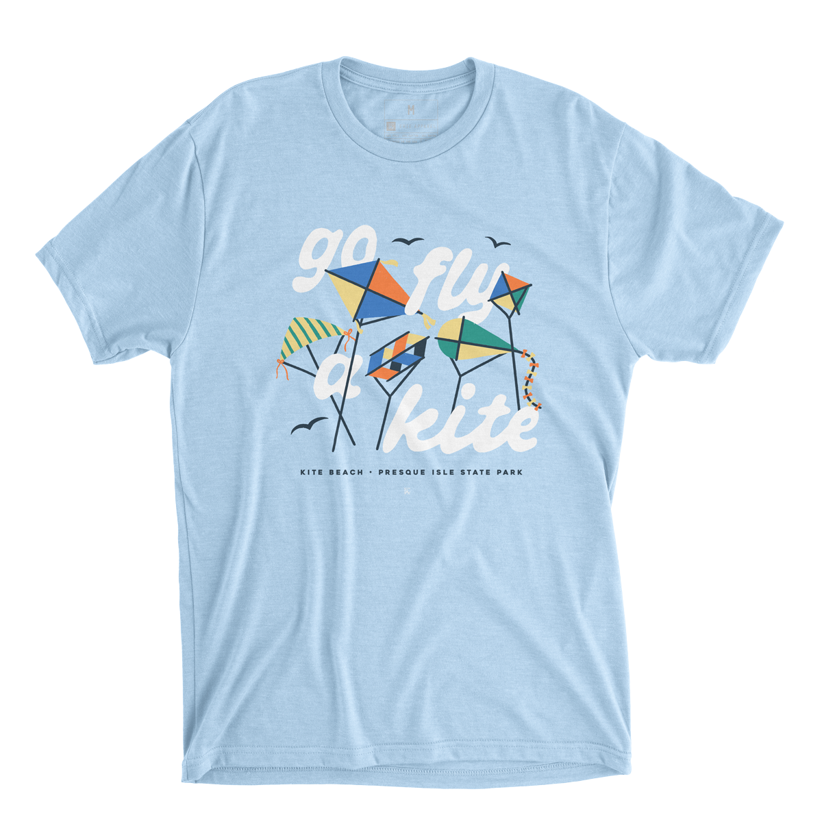 Presque Isle Kite Beach Tee