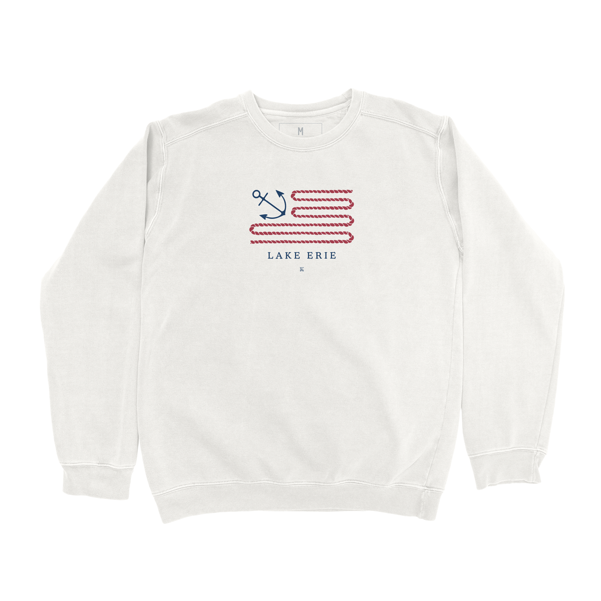 Lake Erie Rope & Anchor Crewneck