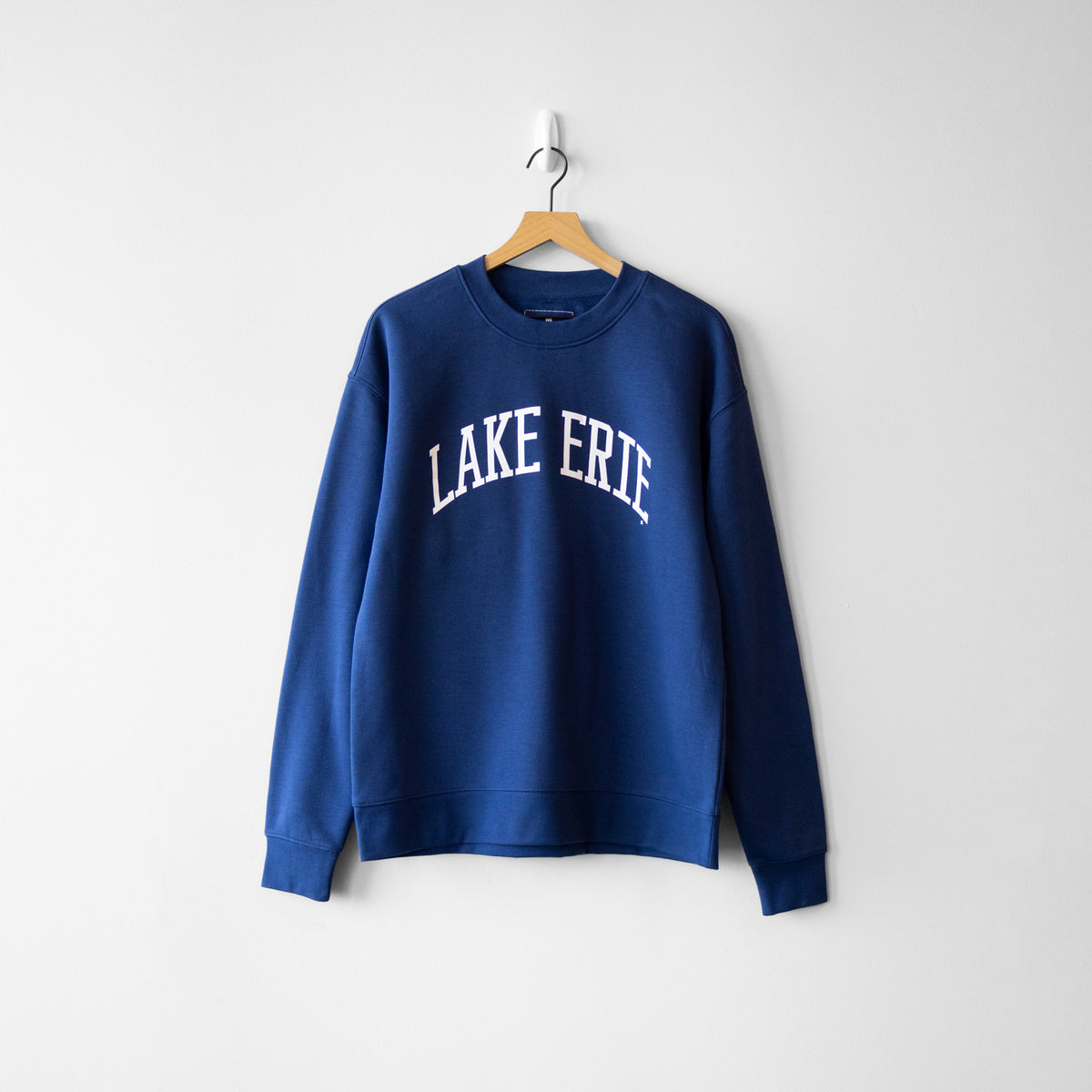 Lake Erie Block Crewneck - Cobalt
