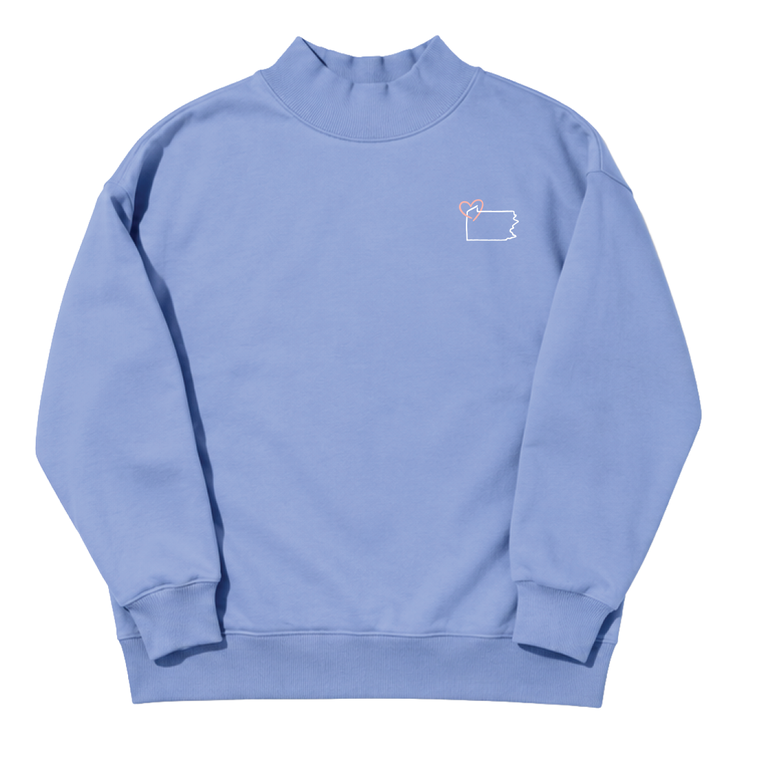 PA Doodle Women's Mockneck