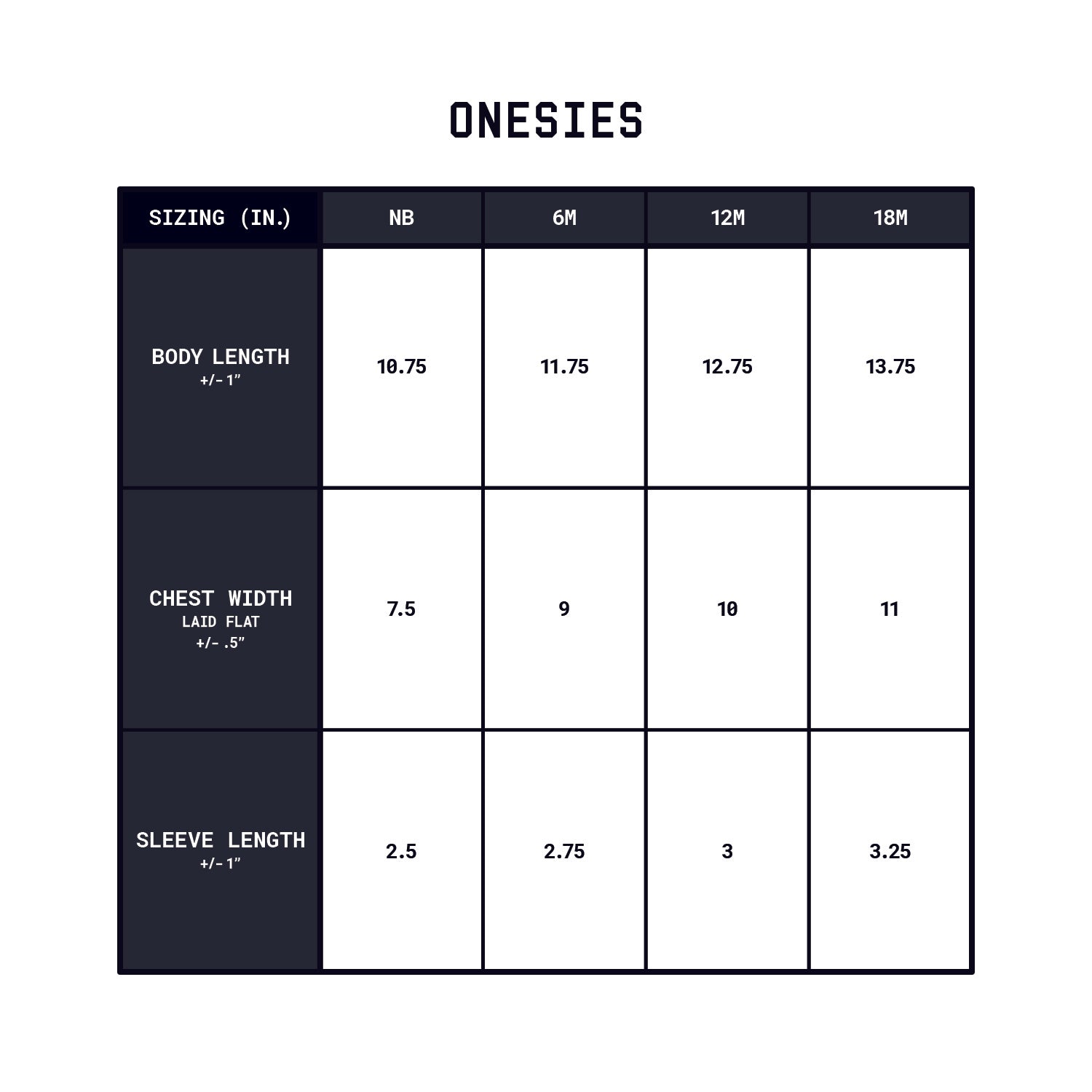 814 Onesie - Charcoal Black