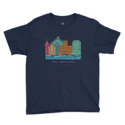 Skyline Block Youth Tee