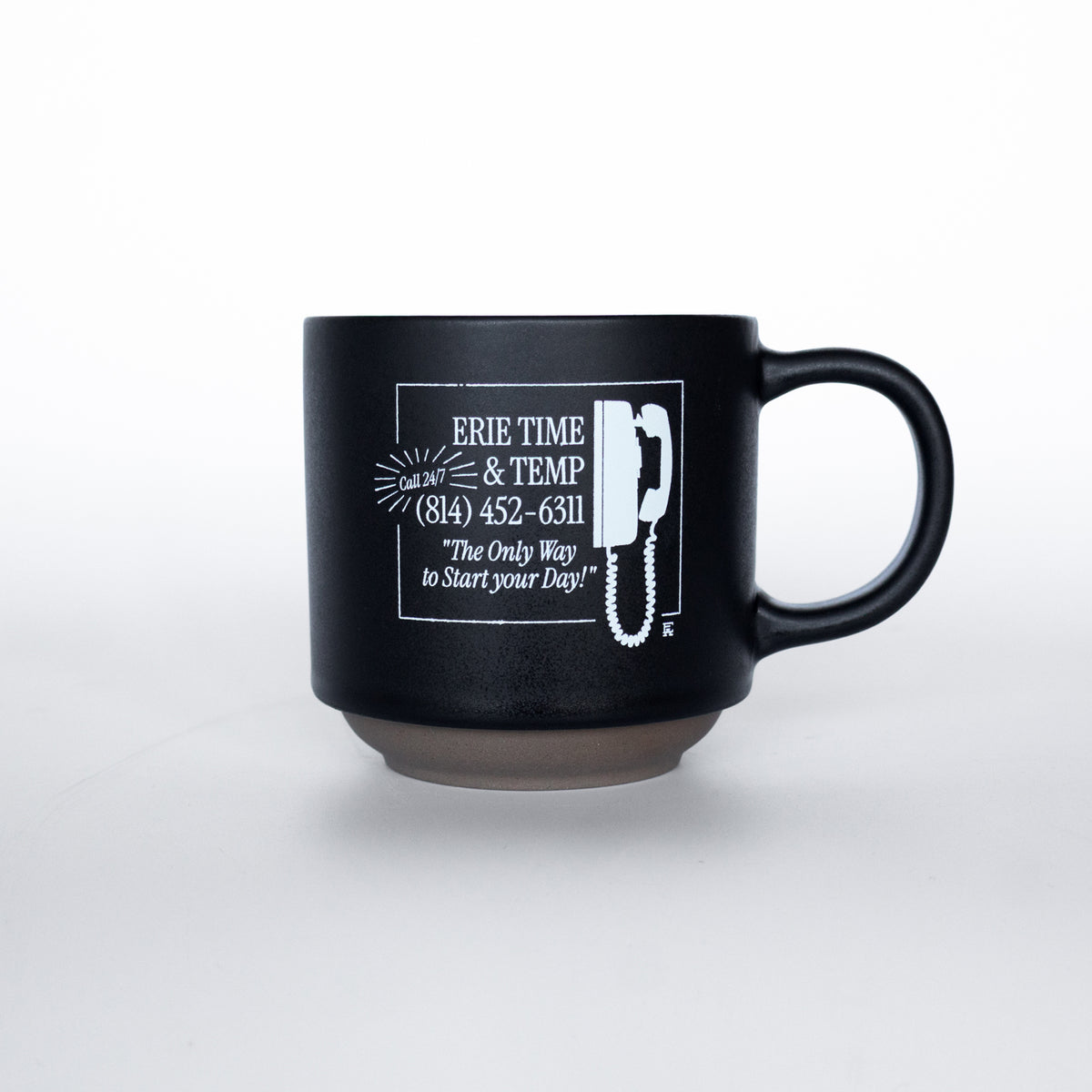 Erie Time & Temp Mug