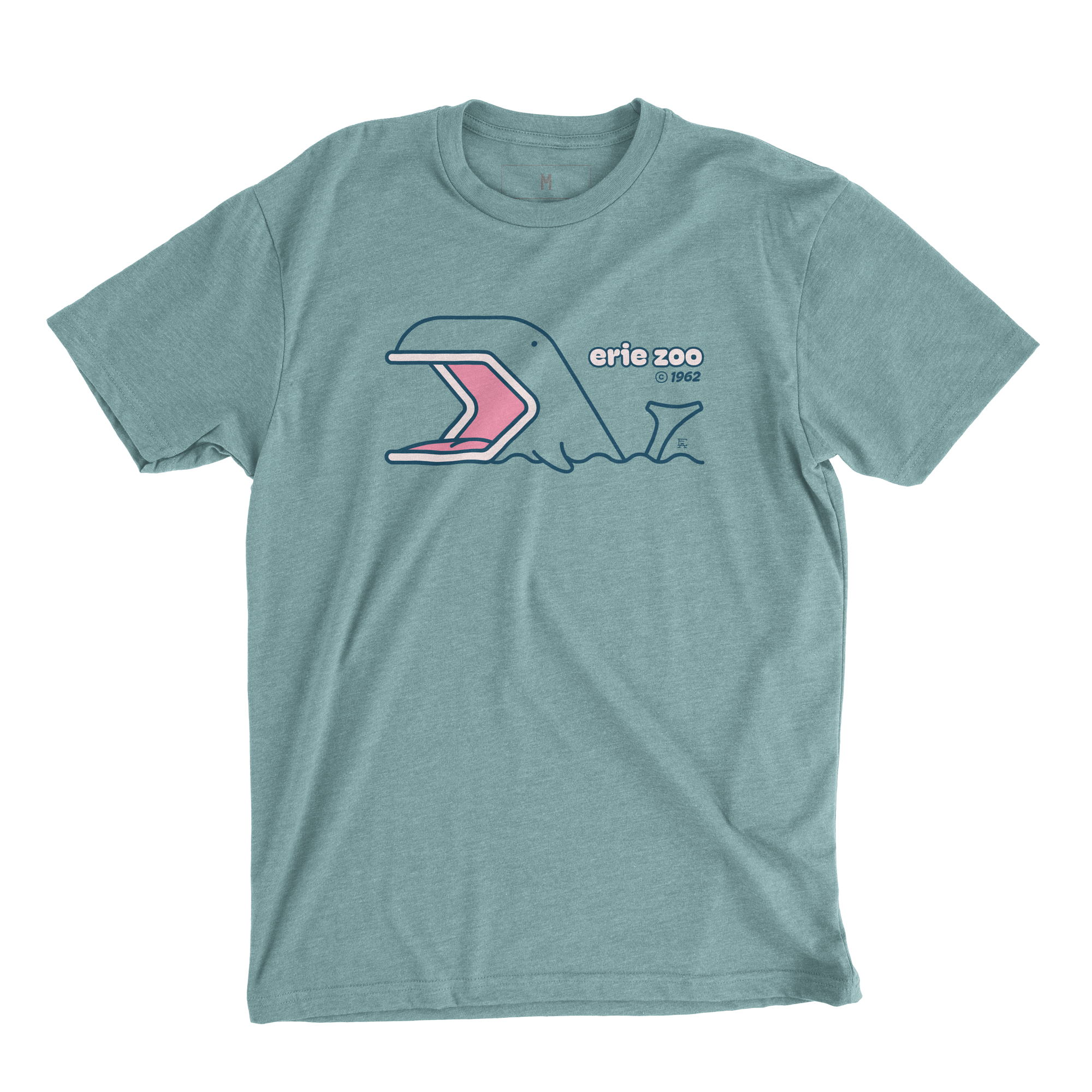 Erie Zoo Vintage Whale Tee